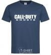 Men's T-Shirt Call of Duty ghosts navy-blue фото