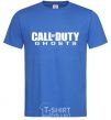 Men's T-Shirt Call of Duty ghosts royal-blue фото