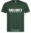 Men's T-Shirt Call of Duty ghosts bottle-green фото