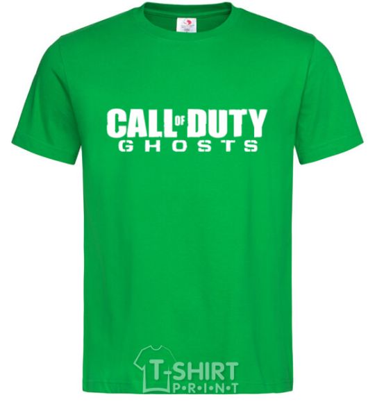 Men's T-Shirt Call of Duty ghosts kelly-green фото