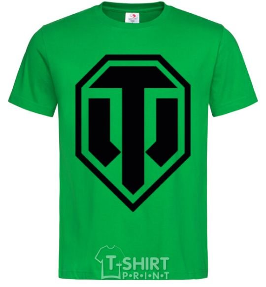 Men's T-Shirt Танки kelly-green фото