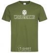 Men's T-Shirt World of Tanks logo millennial-khaki фото