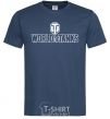 Men's T-Shirt World of Tanks logo navy-blue фото