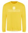 Sweatshirt World of Tanks logo yellow фото