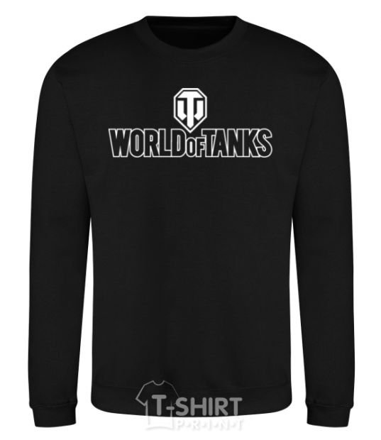 Sweatshirt World of Tanks logo black фото