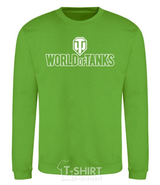 Sweatshirt World of Tanks logo orchid-green фото