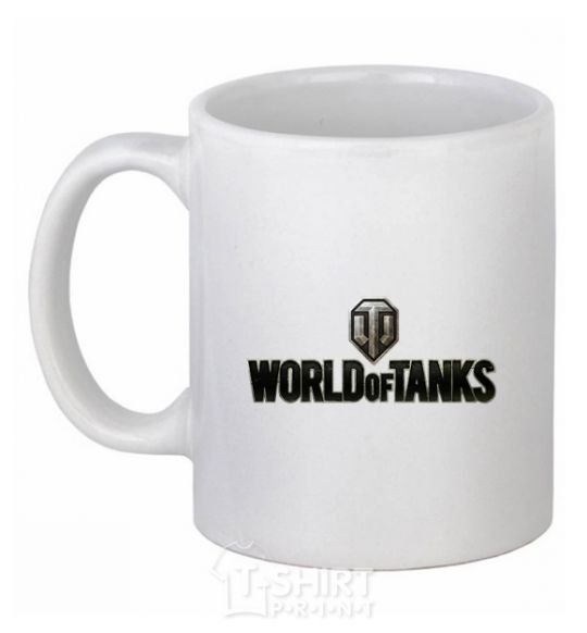 Ceramic mug World of Tanks лого цветное White фото