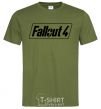 Men's T-Shirt Fallout 4 millennial-khaki фото