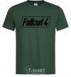 Мужская футболка Fallout 4 Темно-зеленый фото