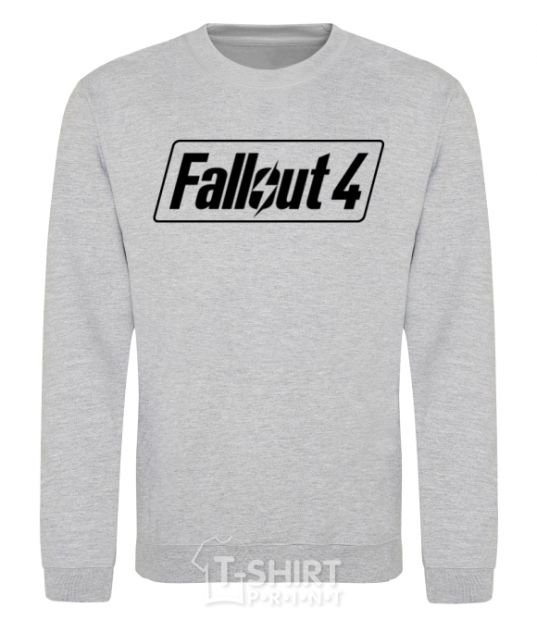 Sweatshirt Fallout 4 sport-grey фото