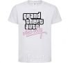 Kids T-shirt Grand theft auto Vice city White фото