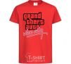 Kids T-shirt Grand theft auto Vice city red фото