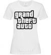 Women's T-shirt GTA logo White фото