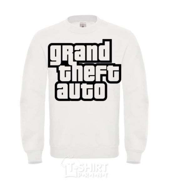 Sweatshirt GTA logo White фото