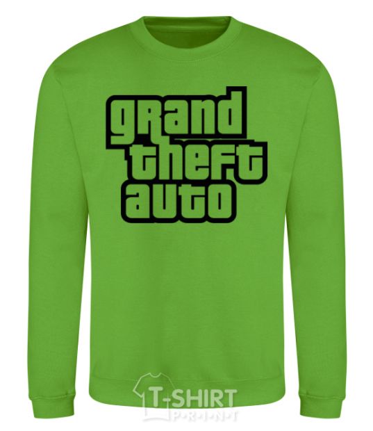 Sweatshirt GTA logo orchid-green фото