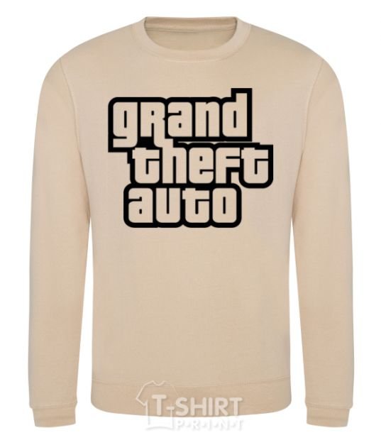 Sweatshirt GTA logo sand фото