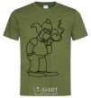 Men's T-Shirt Krusty the Clown millennial-khaki фото