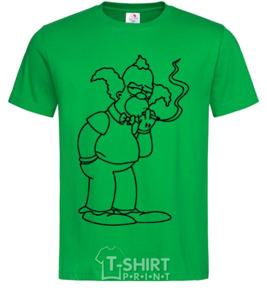 Men's T-Shirt Krusty the Clown kelly-green фото