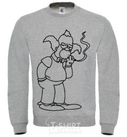 Sweatshirt Krusty the Clown sport-grey фото