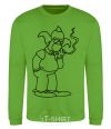 Sweatshirt Krusty the Clown orchid-green фото
