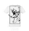 Men's T-Shirt A framed warrior White фото