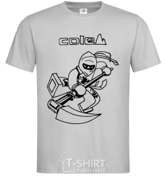 Men's T-Shirt Cole grey фото