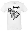 Men's T-Shirt Jay drawing White фото