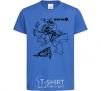 Kids T-shirt Zane royal-blue фото