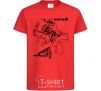 Kids T-shirt Zane red фото