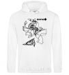 Men`s hoodie Zane White фото