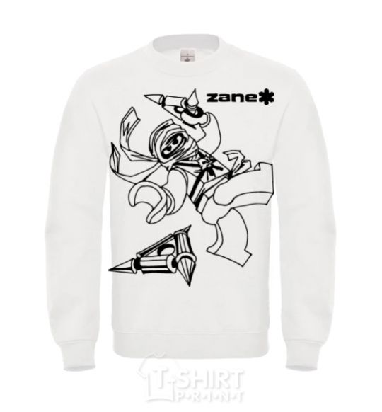 Sweatshirt Zane White фото