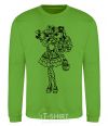 Sweatshirt Madeline orchid-green фото