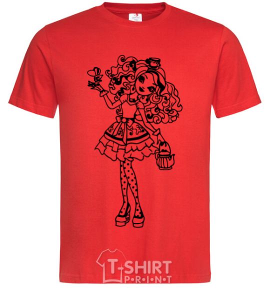 Men's T-Shirt Madeline red фото