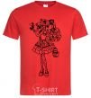 Men's T-Shirt Madeline red фото