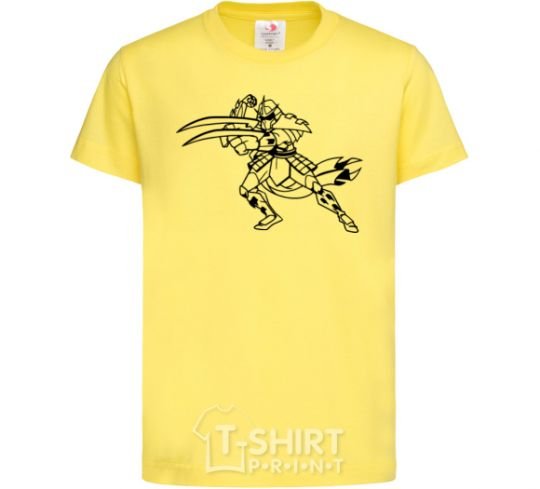 Детская футболка Шредер Лимонный фото