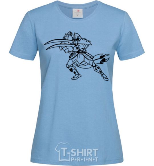 Women's T-shirt Schroeder sky-blue фото