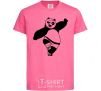Kids T-shirt Kung fu panda V.1 heliconia фото