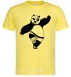 Мужская футболка Кунг фу панда V.1 Лимонный фото
