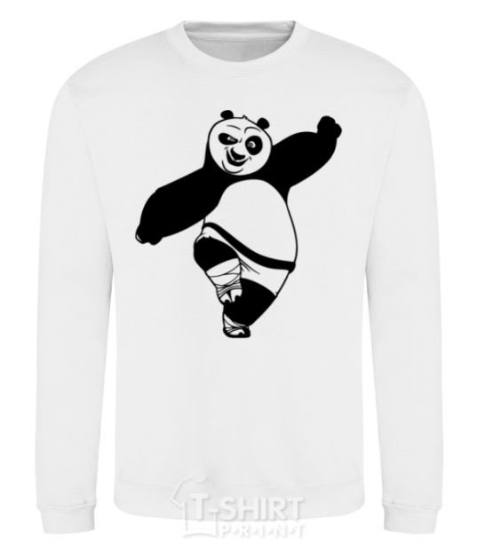 Свитшот Кунг фу панда V.1 Белый фото