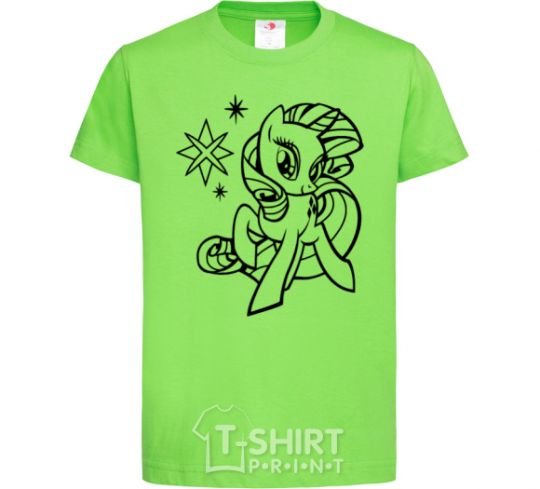 Kids T-shirt Sparkle within a sparkle orchid-green фото