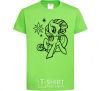 Kids T-shirt Sparkle within a sparkle orchid-green фото