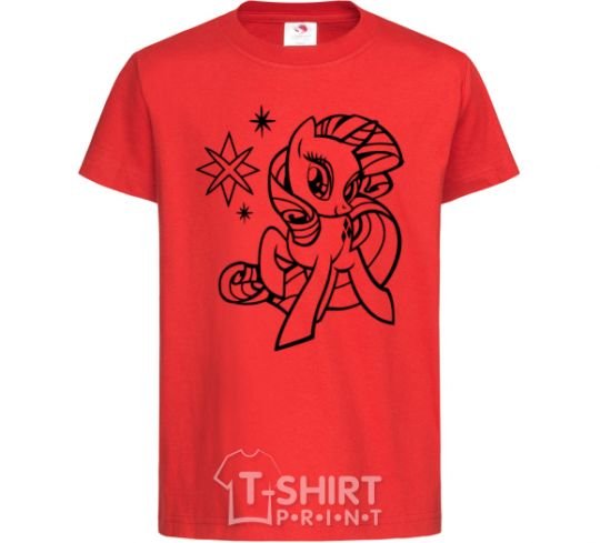 Kids T-shirt Sparkle within a sparkle red фото