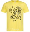 Мужская футболка Искорка в искорках Лимонный фото