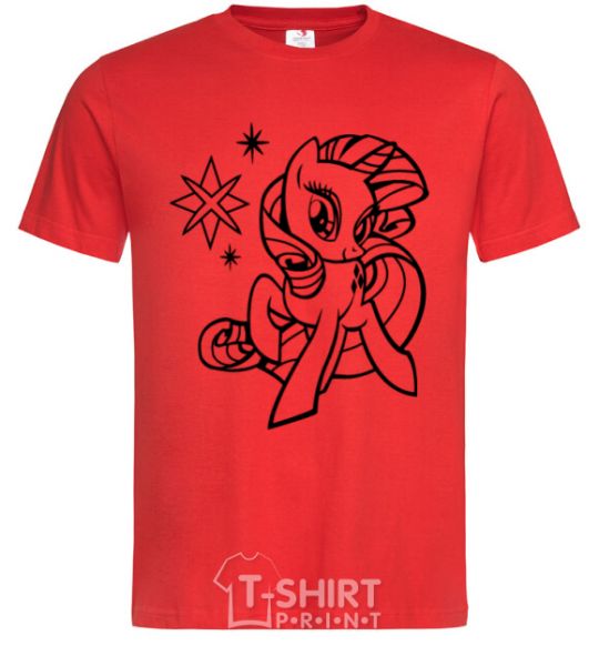 Men's T-Shirt Sparkle within a sparkle red фото