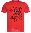 Men's T-Shirt Sparkle within a sparkle red фото