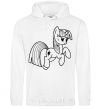 Men`s hoodie Spark White фото