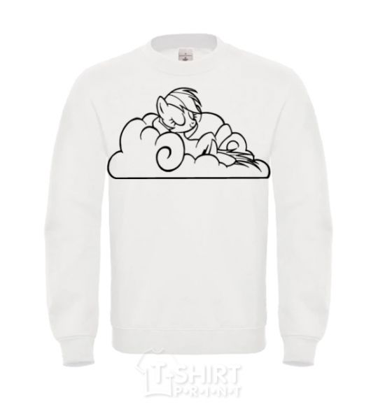 Sweatshirt On a cloud White фото