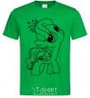 Men's T-Shirt A pony with a crown kelly-green фото