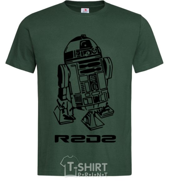 Men's T-Shirt R2D2 bottle-green фото