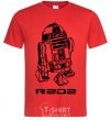 Men's T-Shirt R2D2 red фото